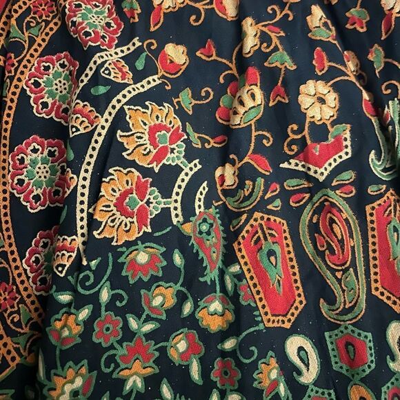 Women’s Colorful Elephant Cotton Jaipuri Sanganeri Print Maxi Skirt One Size - Picture 8 of 8